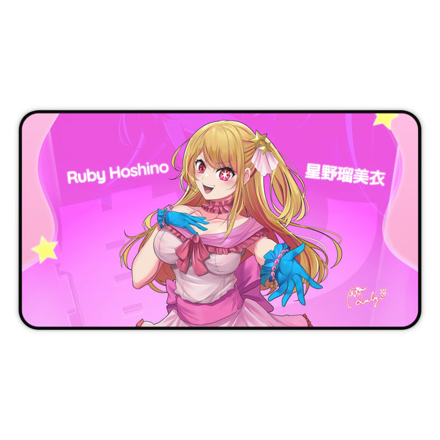 Ruby Hoshino Desk Mat