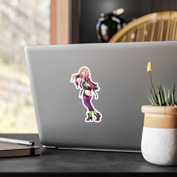 Mitsuri Back View Full Body Kiss-Cut Vinyl Decal