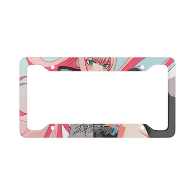 Zero Two 02 License Plate Frame