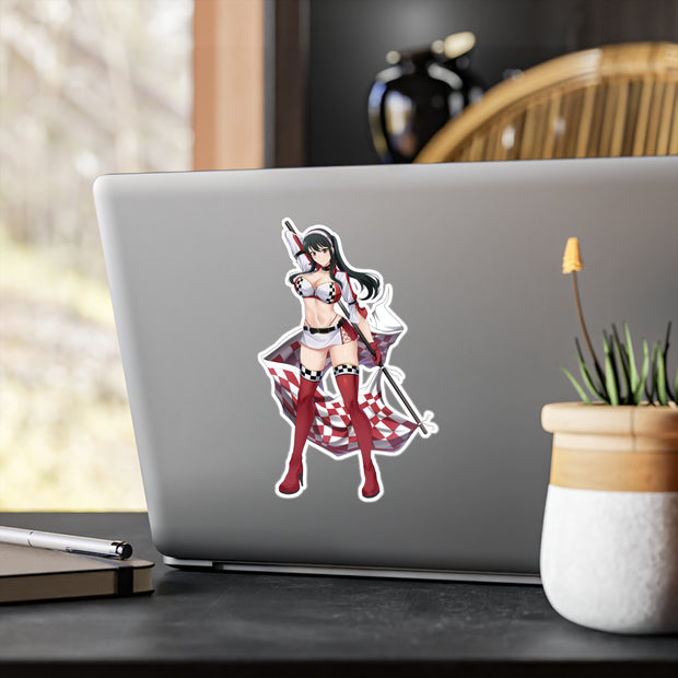 Yor Race Queen Full Body Kiss-Cut Vinyl Decal