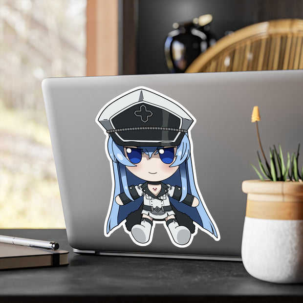 Esdeath Fumo Full Body Kiss-Cut Vinyl Decal