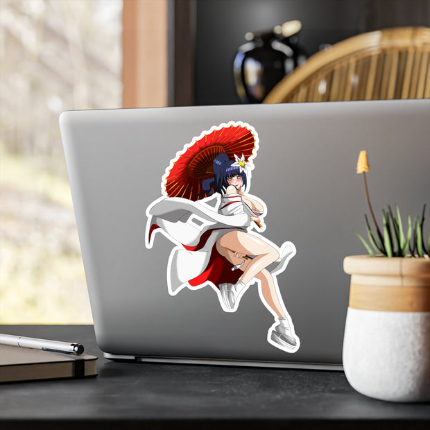 Hinata White Wedding Full Body Kiss-Cut Vinyl Decal