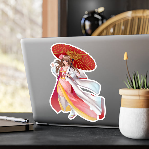 Raphtalia Kimono Full Body Kiss-Cut Vinyl Decal