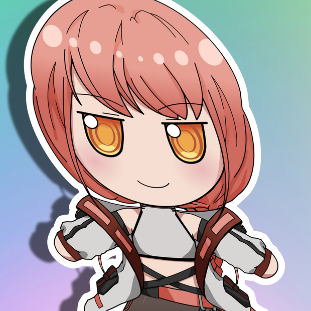 Makima SE Chibi Fumo Full Body Kiss-Cut Vinyl Decal