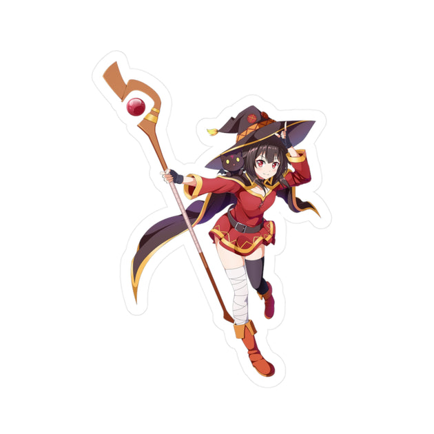 Megumin Full Body Kiss-Cut Vinyl Decal – HookedOnHype