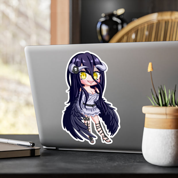 Albedo SE Chibi Full Body Kiss-Cut Vinyl Decal