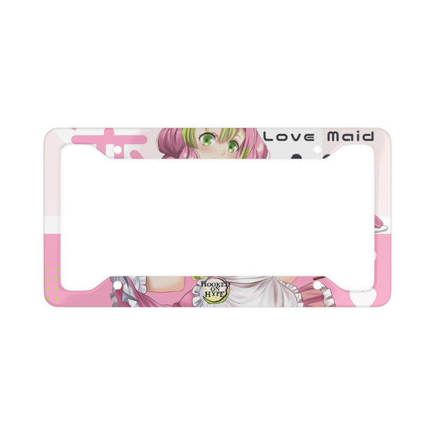 Mitsuri Maid License Plate Frame