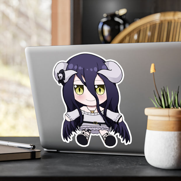 Albedo SE Chibi Fumo Full Body Kiss-Cut Vinyl Decal