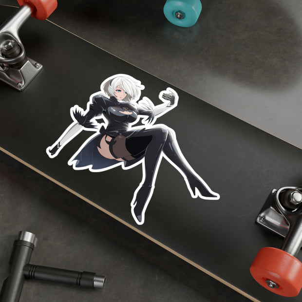 2B Falling Full Body Kiss-Cut Vinyl Decal