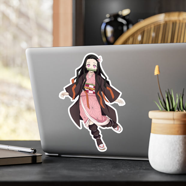 Nezuko Full Body Kiss-Cut Vinyl Decal