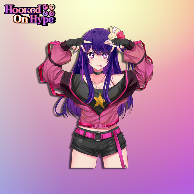 Ai Hoshino SE  | Anime Sticker Decal (SFW & NSFW)