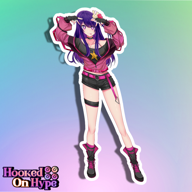 Ai Hoshino SE Full Body Kiss-Cut Vinyl Decal