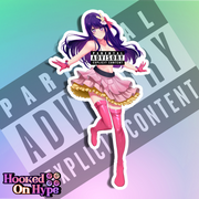 Ai Hoshino NSFW Full Body Kiss-Cut Vinyl Decal