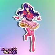 Ai Hoshino Full Body Kiss-Cut Vinyl Decal