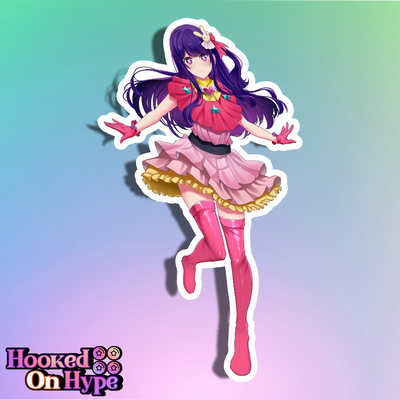 Ai Hoshino Full Body Kiss-Cut Vinyl Decal