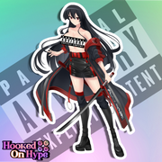 Akame SE NSFWFull Body Kiss-Cut Vinyl Decal