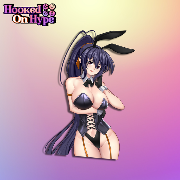 Bunny Akeno | Anime Sticker Decal (SFW & NSFW)