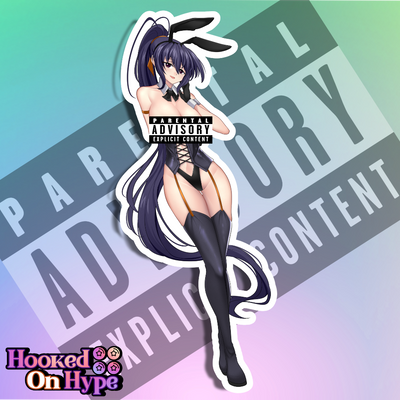 Bunny Akeno NSFW Full Body Kiss-Cut Vinyl Decal
