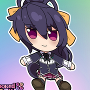 Akeno Fumo Full Body Kiss-Cut Vinyl Decal