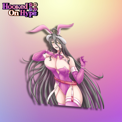 Albedo Bunny | Anime Sticker Decal