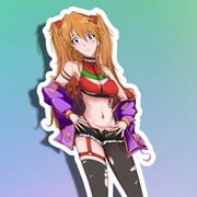 Asuka Langley SE Full Body Kiss-Cut Vinyl Decal
