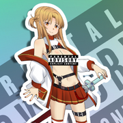 Asuna SE NSFW Full Body Kiss-Cut Vinyl Decal