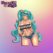 Brazilian Hatsune Miku | Anime Sticker Decal (SFW & NSFW)