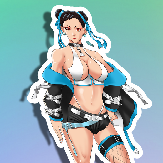 Chun Li SE Full Body Kiss-Cut Vinyl Decal