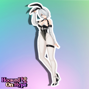 2B Bunny V2 Full Body Kiss-Cut Vinyl Decal