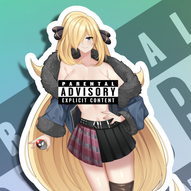 Cynthia SE NSFW Full Body Kiss-Cut Vinyl Decal