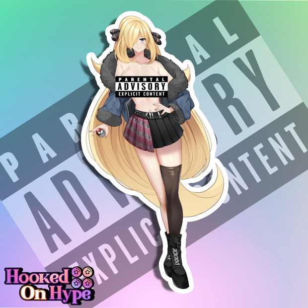 Cynthia SE NSFW Full Body Kiss-Cut Vinyl Decal