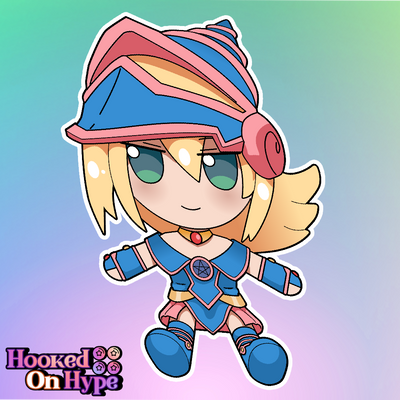 Dark Magician Girl Fumo Full Body Kiss-Cut Vinyl Decal