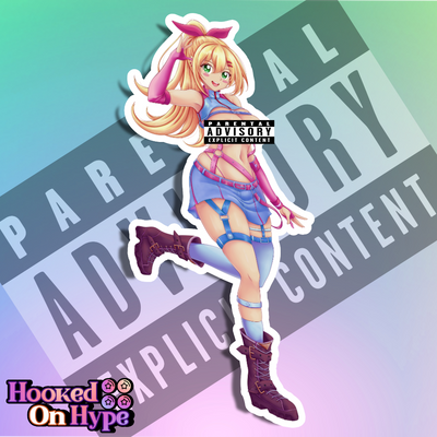 Dark Magician Girl SE NSFW Full Body Kiss-Cut Vinyl Decal