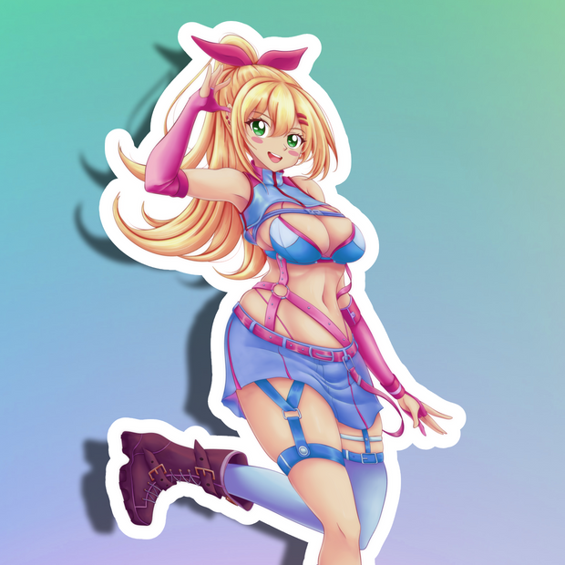 Dark Magician Girl SE Full Body Kiss-Cut Vinyl Decal