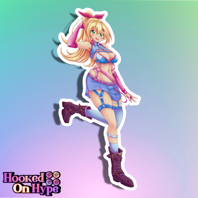 Dark Magician Girl SE Full Body Kiss-Cut Vinyl Decal