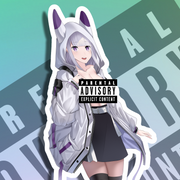 Emilia SE NSFW Full Body Kiss-Cut Vinyl Decal