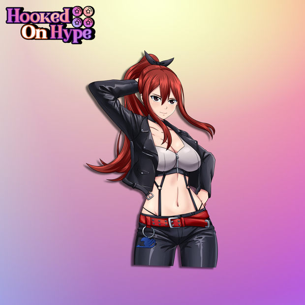 Erza SE | Anime Sticker Decal (SFW & NSFW)