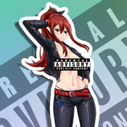 Erza Scarlet SE NSFW Full Body Kiss-Cut Vinyl Decal