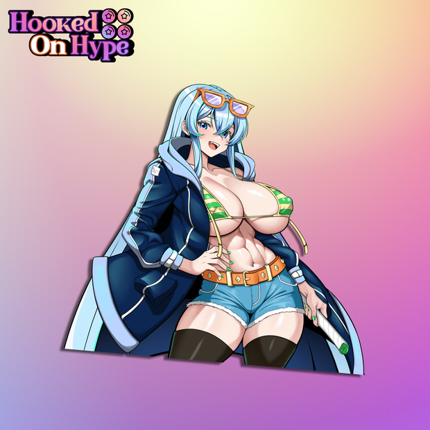 Esdeath SE | Anime Sticker Decal (SFW & NSFW)