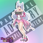 Fenrys SE Pink/White NSFW Full Body Kiss-Cut Vinyl Decal