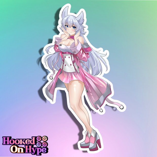 Fenrys SE Pink/White Full Body Kiss-Cut Vinyl Decal