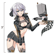 2B Race Queen Pin