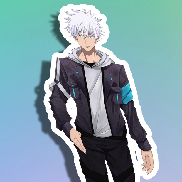 Gojo Satoru SE Full Body Kiss-Cut Vinyl Decal