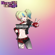 Harley Quinn | Anime Sticker Decal (SFW & NSFW)