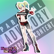 Harley Quinn SE NSFW Full Body Kiss-Cut Vinyl Decal