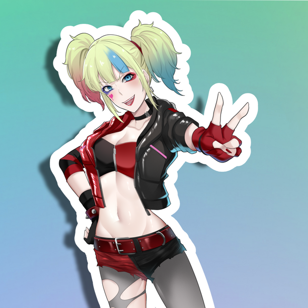 Harley Quinn SE Full Body Kiss-Cut Vinyl Decal