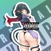 Jane Doe Back View NSFW Full Body Kiss-Cut Vinyl Decal