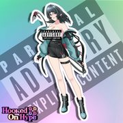 Jane Doe SE NSFW Full Body Kiss-Cut Vinyl Decal