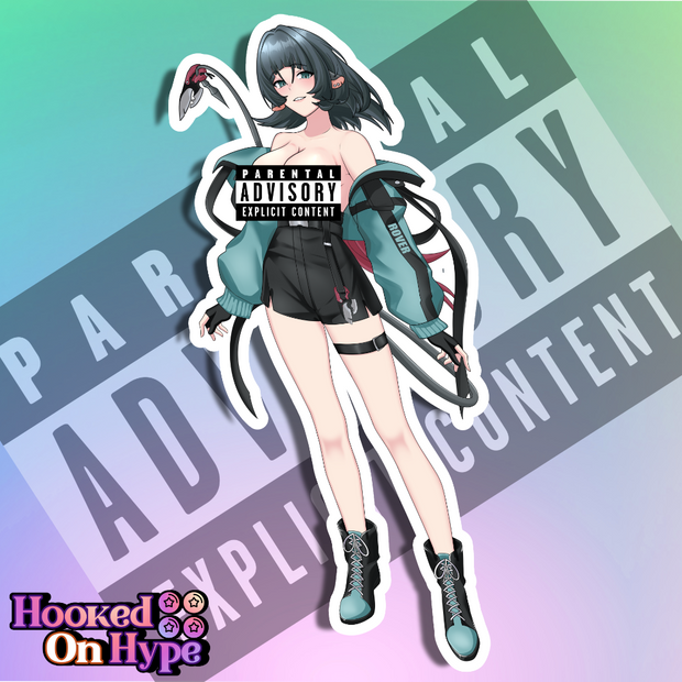 Jane Doe SE NSFW Full Body Kiss-Cut Vinyl Decal