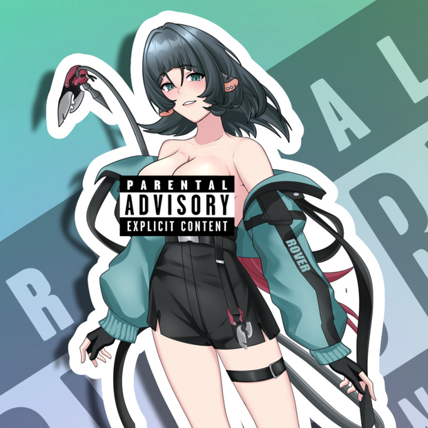 Jane Doe SE NSFW Full Body Kiss-Cut Vinyl Decal